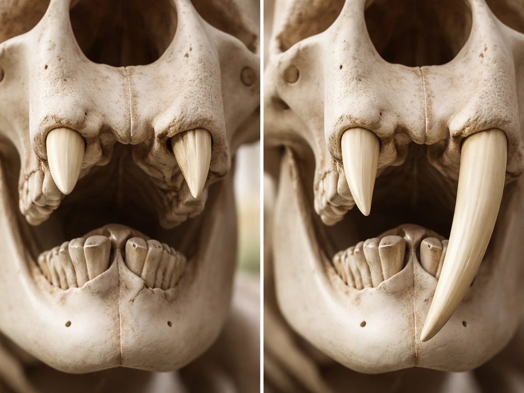 Minimal diagram-style image showing which elephant teeth become tusks, with no text.