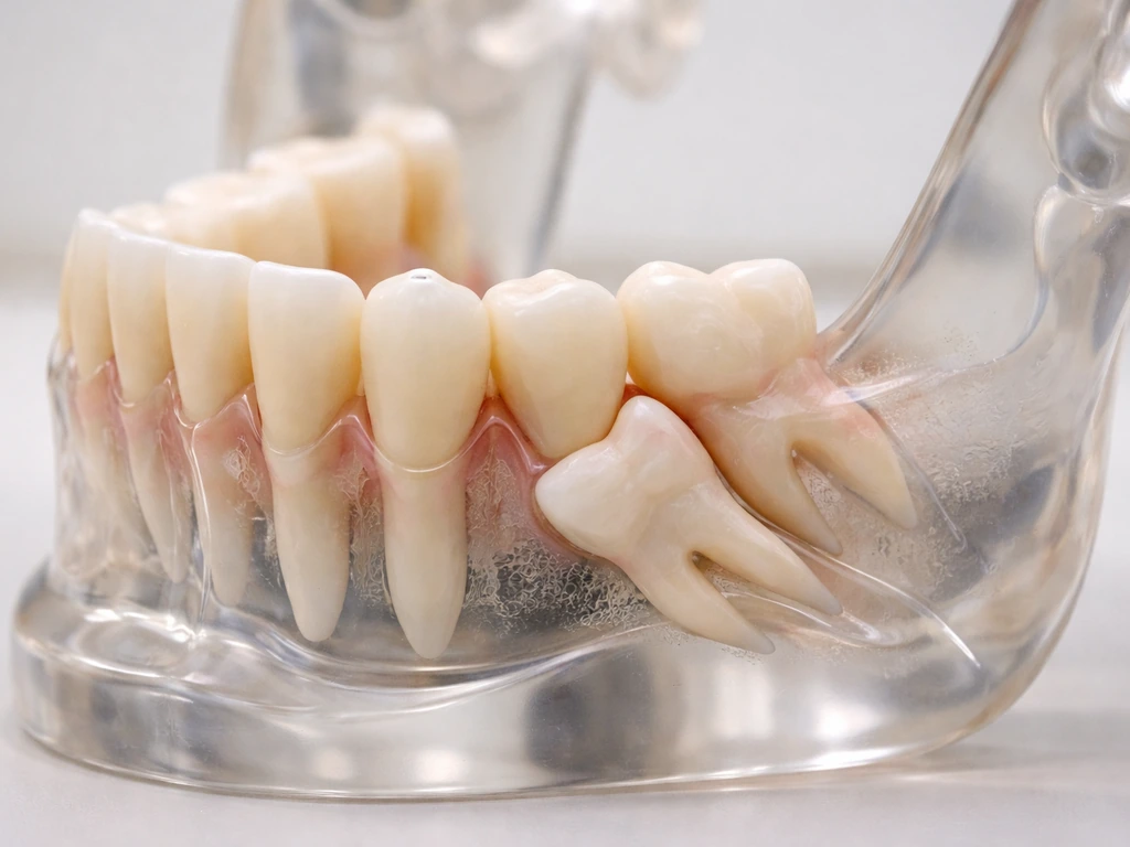 why does wisdom teeth grow sideways